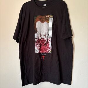 Spirit Halloween Men's It Pennywise Tee Size XXL Black NWOT (READ)